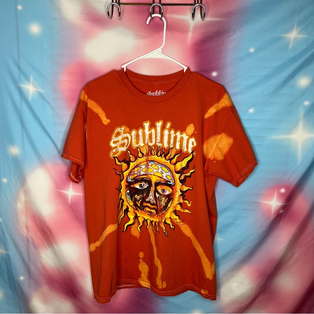 Soft Tie Dyed Sublime band tee